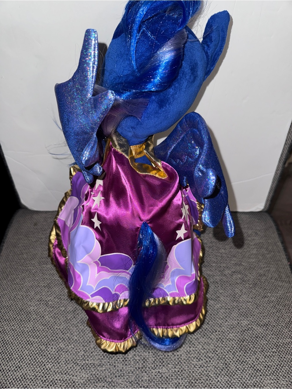 Unicorn Pegasus 2015 Build a Bear My Little Pony Princess Luna with Skirt 18. - Picture 9 of 15